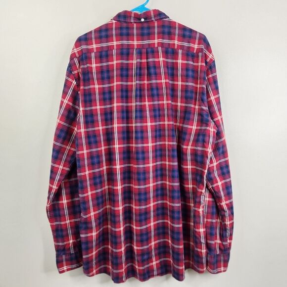 Barbour Vintage Mens Tailored Fit Endsleigh Highland Check LS Flannel Shirt XL - Picture 2 of 8